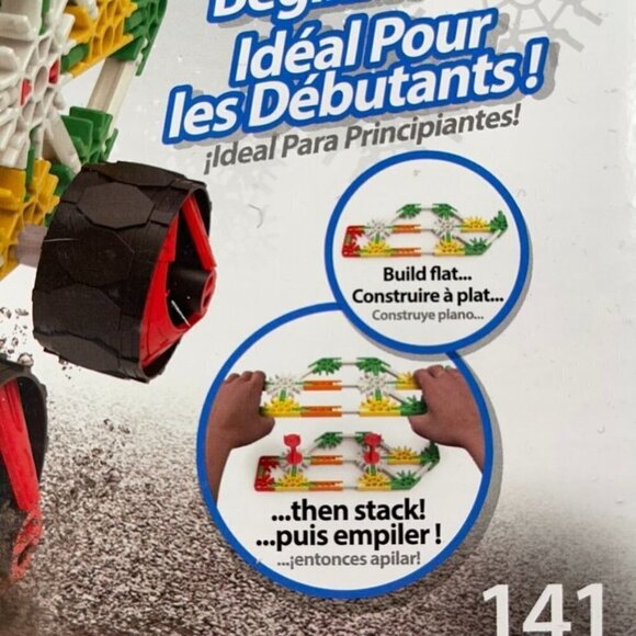 NEW K'nex Beginner Toy 40 Model Building Set/Kit with 141 Parts (Ages 5 & Up) - Picture 6 of 7